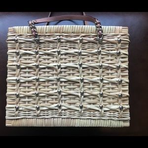 Kate Spade Wicker handbag